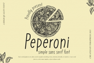 Peperoni Font Download