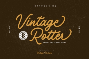 Vintage Rotter Font Download