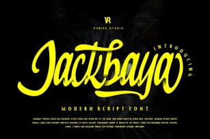 Jackbaya | Modern Script Font Font Download