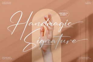 Handmagic Signature Font LS Font Download