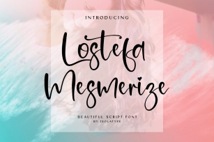 Lostefa Mesmerize Font Download