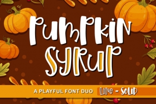 Pumpkin Syrup Font Download