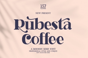 Rubesta Coffee / Modern Font Download
