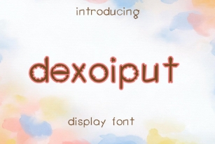 Dexoiput Font Download