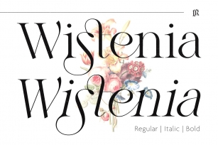 Wistenia Typeface Font Download