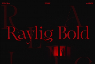 Raylig Bold Font Download