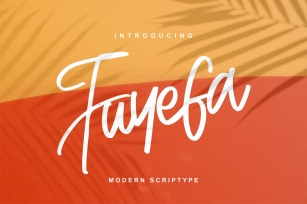 Fuyefa Modern Scriptype Font Download