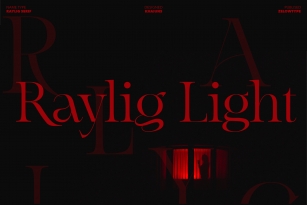 Raylig Light Font Download