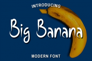Big Banana Font Download