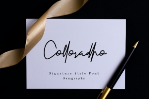 Colloradho Font Download