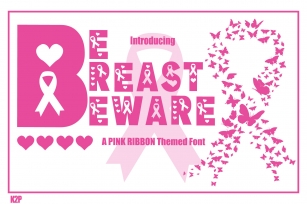 Be Breast Beware Font Download