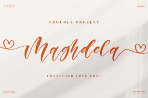 Maghdela Connecting Love LS Font Download