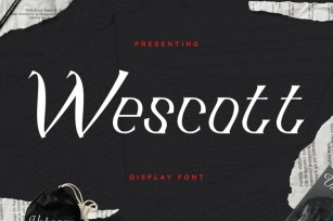 Wescott Font Download