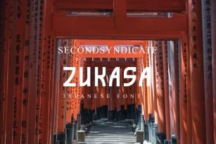 Zukasa - Japanese Font Font Download