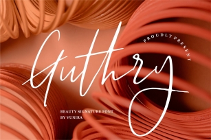 Guthry Font Download