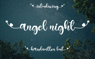 Angel Night Font Download
