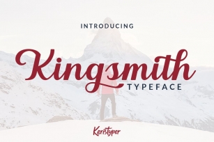 Kingsmith Script Font Font Download
