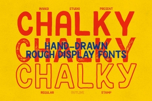 Chalky Family - Handdrawn Font Download