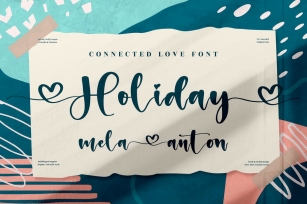 Holiday Connecting Love LS Font Download