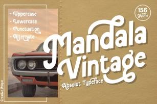 Mandala Vintage ModernVintage Font Download
