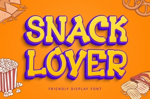 Snack Lover Font Download