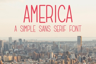 America Font Download