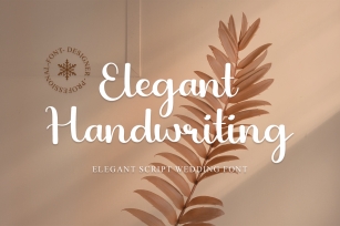 Elegant Handwriting Font Download