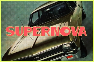 SUPERNOVA — 50% Off Intro Price Font Download