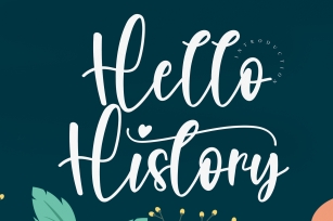 Hello History Font Download