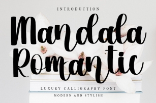 Mandala Romantic Font Download