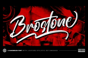 Brostone Font Download