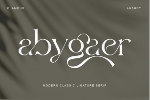 Abygaer Font Download
