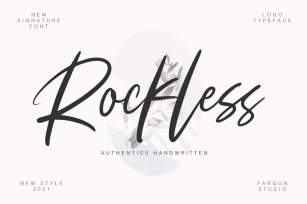 Rockless Font Download