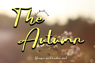 The Autumn Font Download