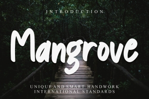 Mangrove Font Download