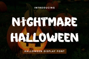 Nightmare Halloween Font Download