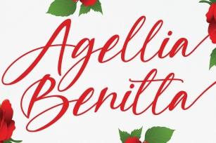 Agellia Benitta Font Download