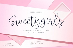 Sweetygirls Font Download