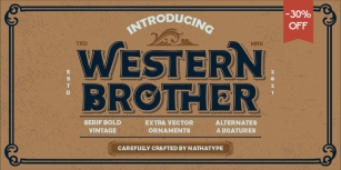 Western Brother Font Download