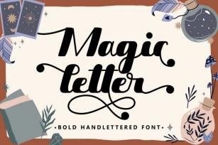 Magic Letter - Bold Script Font Font Download