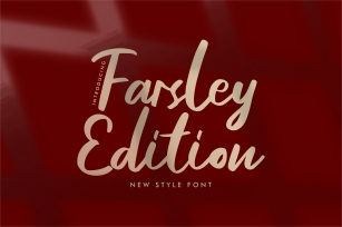 Farsley Edition Font Download
