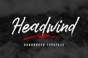 DS Headwind – Handbrush Typeface Font Download