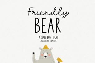 Friendly bear Font Download