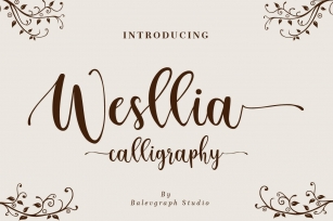 Wesllia Font Download