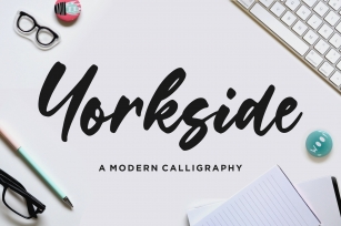 Yorkside Modern Calligraphy Font Download