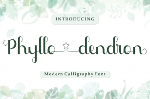 Phyllodendron Font Download