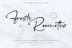 Fresh Roomettes Font Download