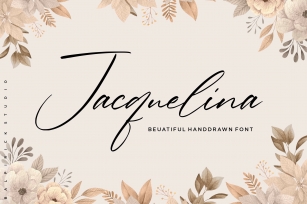 Jacquelina Beautiful Handdrawn Font Download