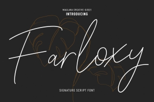 Farloxy Script Font Download