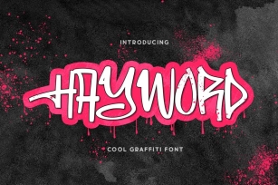 Hayword – a Graffiti Style Font Download